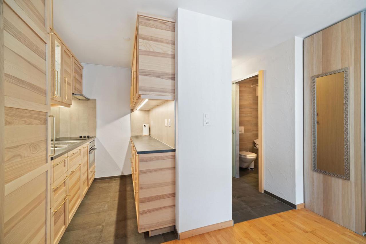 Charmant Studio Renove Situe Dans Les Bains D'Ovronnaz, Immeuble Les Sources Eksteriør billede